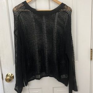 Jaded London Black Labyrinth Jumper